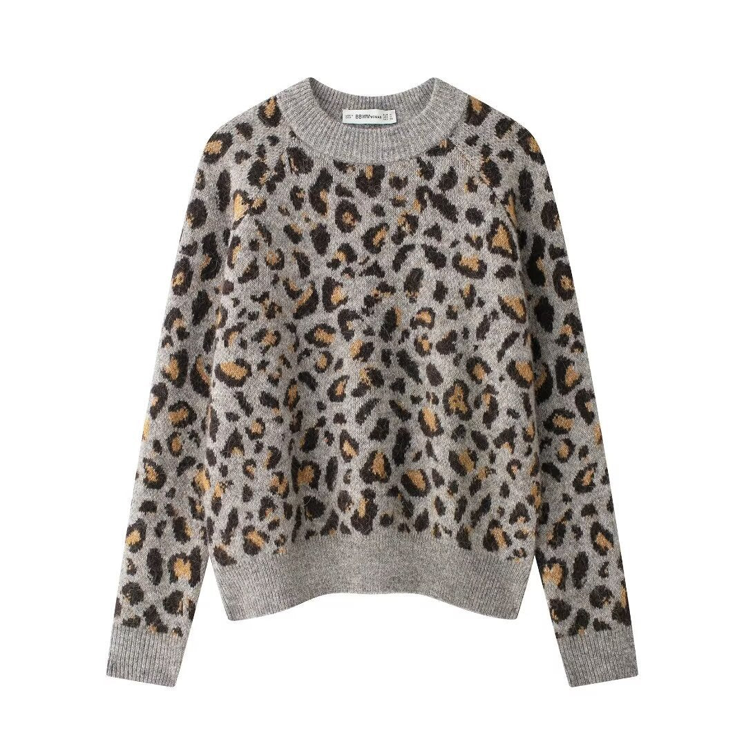 Women's Cozy Animal Print Sweater berg-feldt