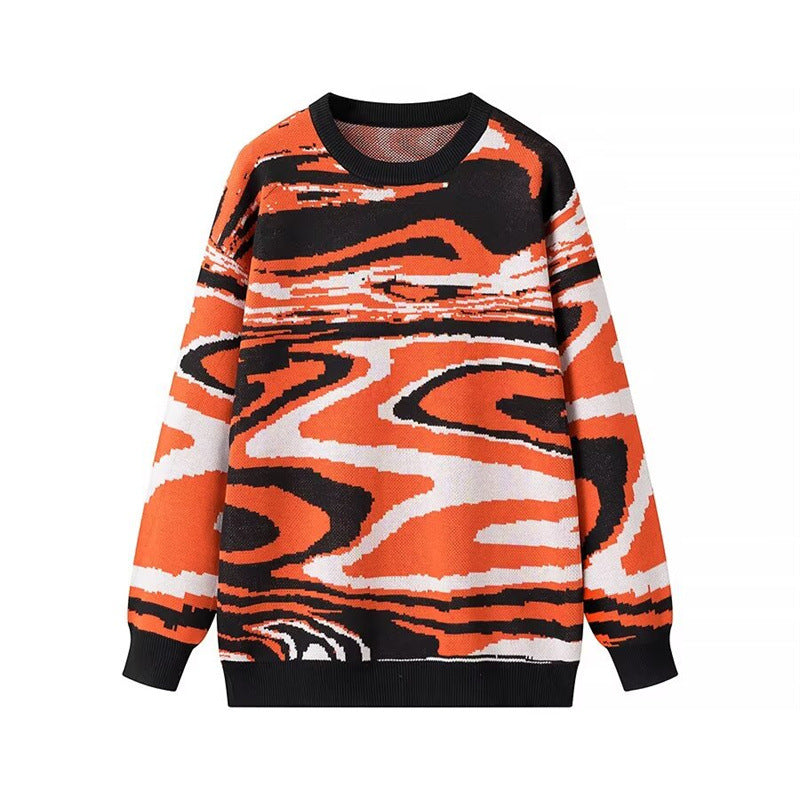Women's Graphic Pattern Knit Sweater berg-feldt