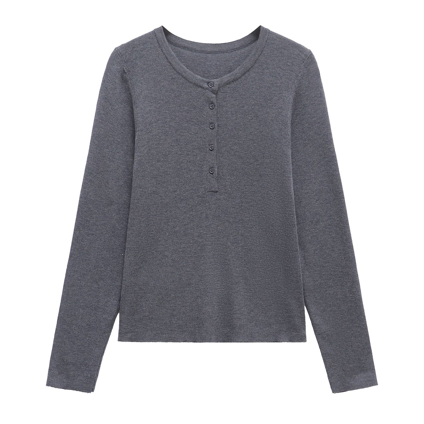 Women's Long-Sleeve Henley Top berg-feldt