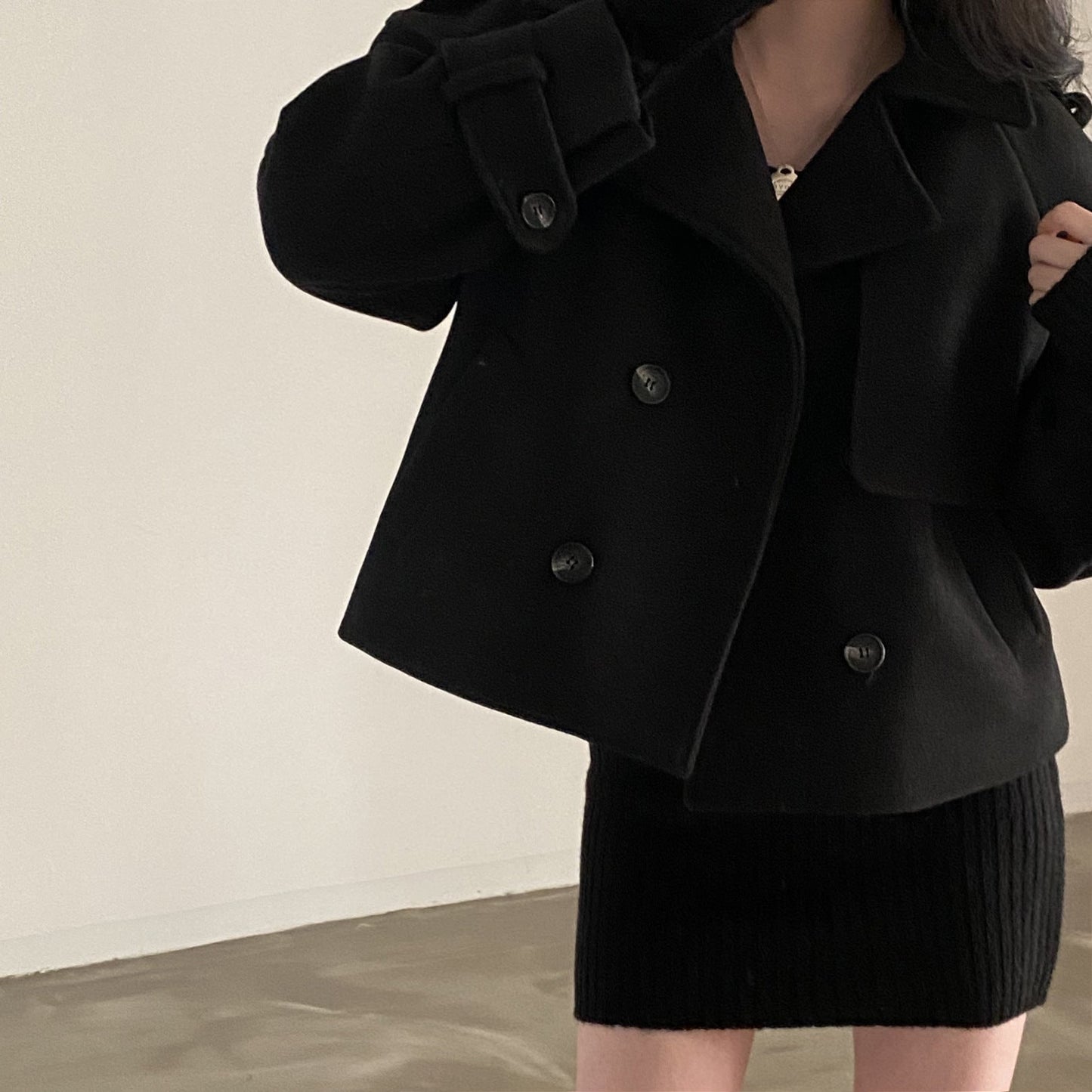 Berg-Feldt | Oversized-Jacke mit Knöpfen für Frauen