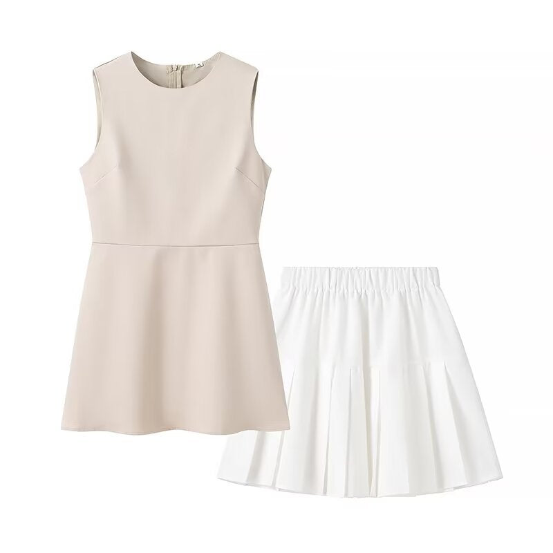 A-Linien-Kleid-Set für Damen mit mehrlagigem Rock von berg-feldt
