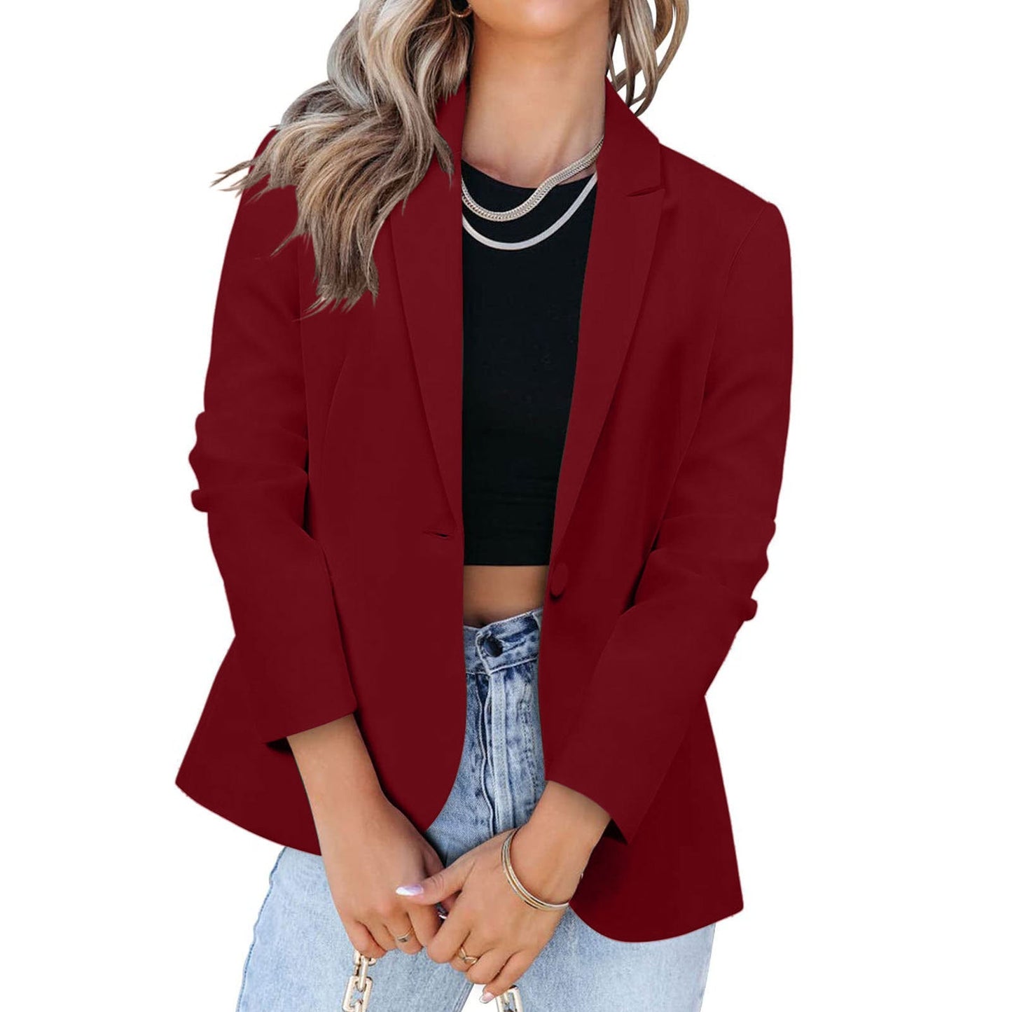 Damen Blazer élégant avec coupe moderne et poches pratiques Berg-Feldt