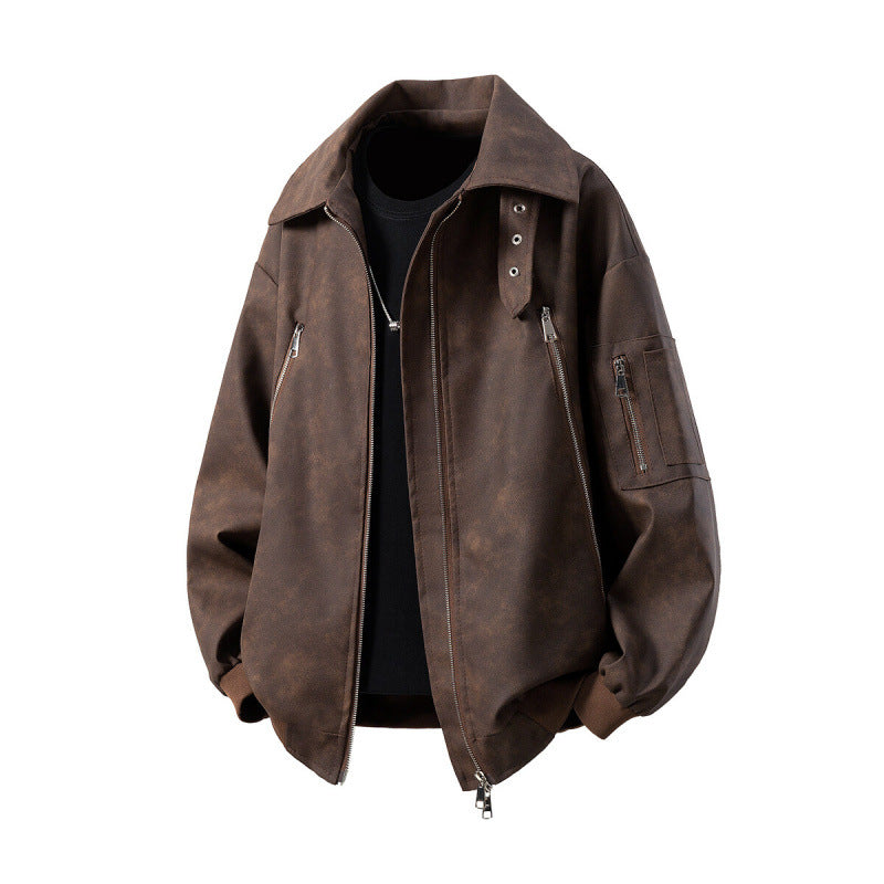 Herren Übergangsjacke mit innovativem Design und multifunktionalen Reißverschlusstaschen Berg-Feldt
