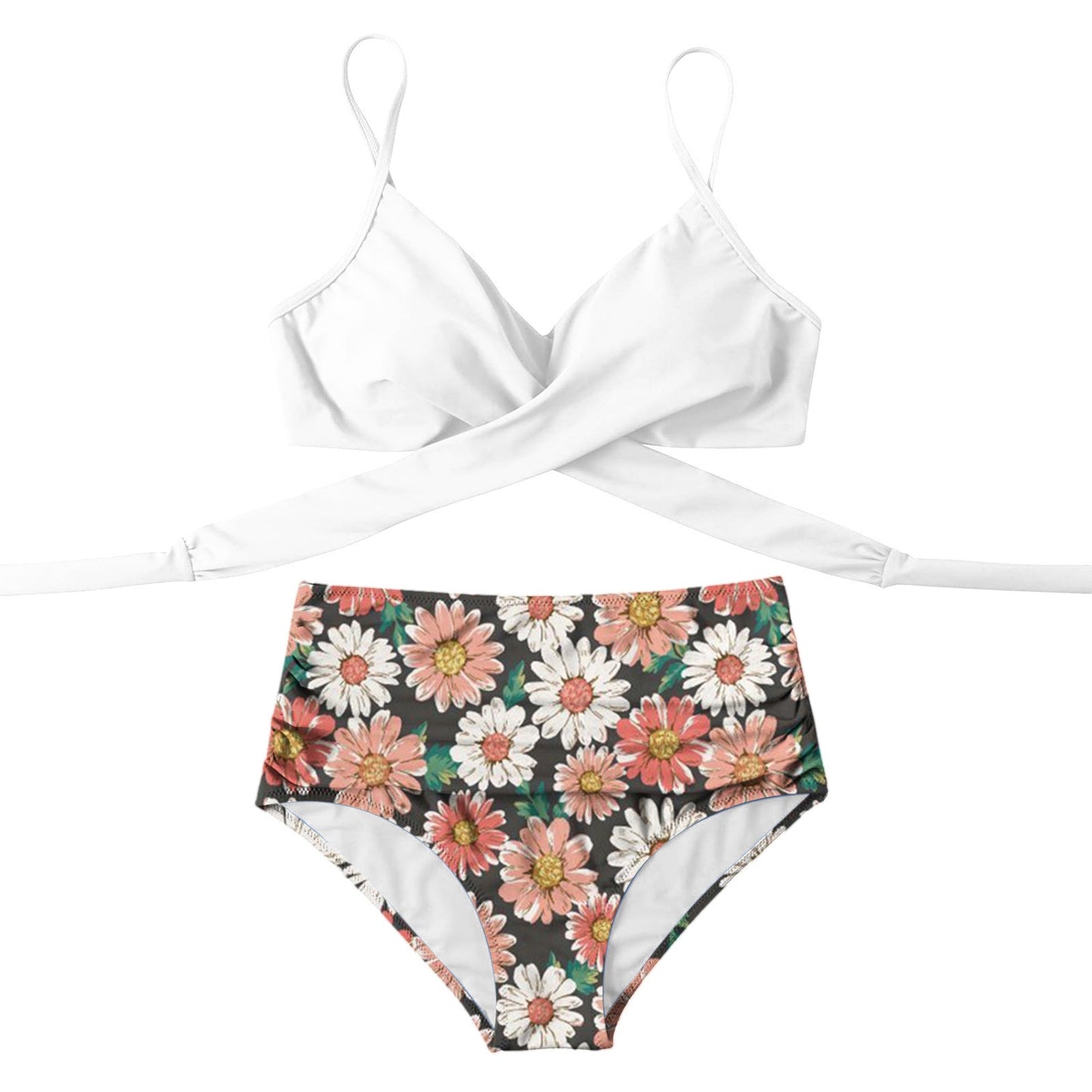 Wickelbikini-Set für Damen, hochtailliert von berg-feldt