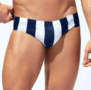 Badehose für Herren mit breitem Streifenmuster von berg-feldt