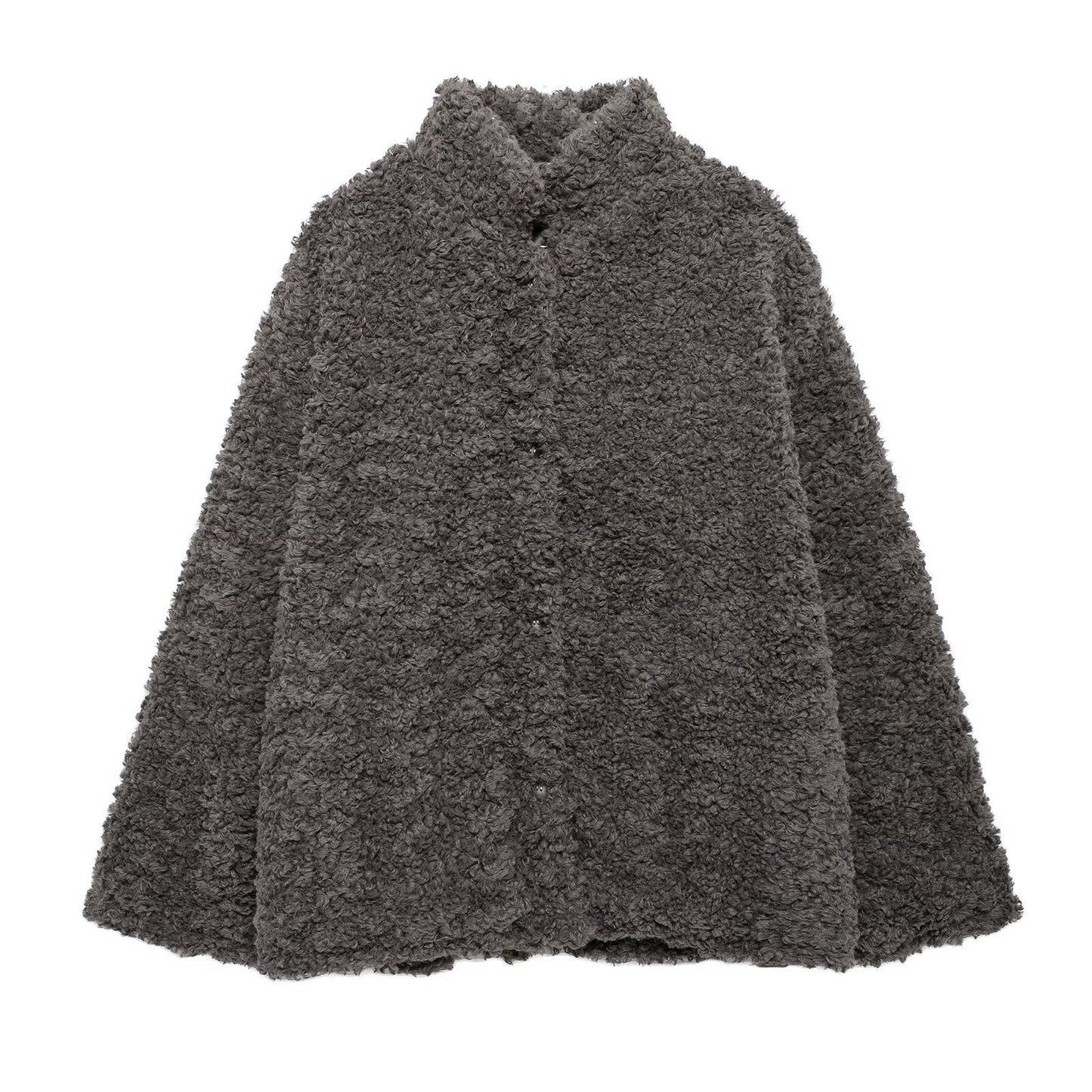 Women's Sherpa Button-Front Jacket by berg-feldt