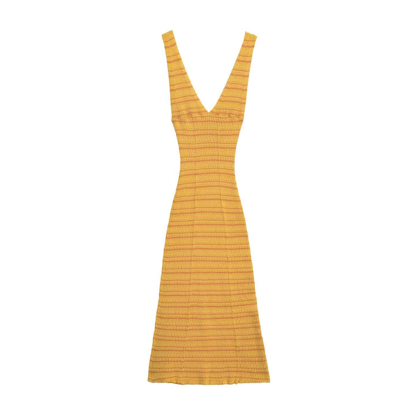 A-Linien Strickkleid mit Streifen von berg-feldt für Damen