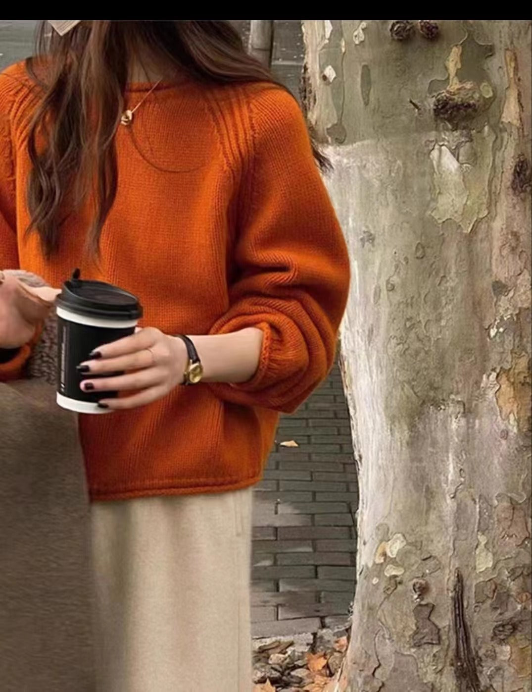 Pull en maille confortable pour femme avec coupe décontractée et manches aérées Berg-Feldt