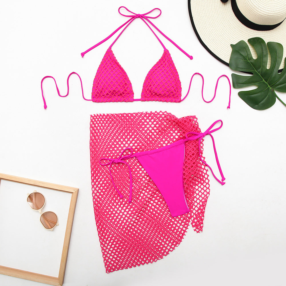 Wickeltuch-Bikini mit Schnürung von berg-feldt für Damen