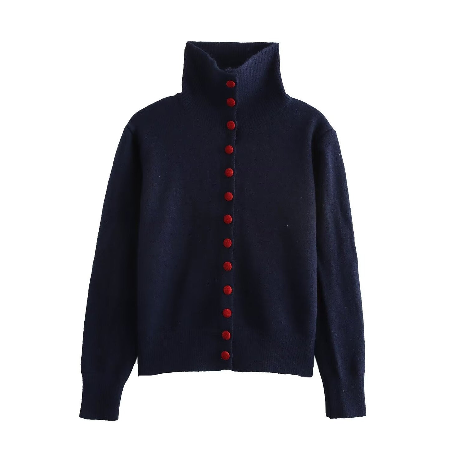 Cardigan douillet Berg-Feldt pour femme avec bouton décoratif accrocheur