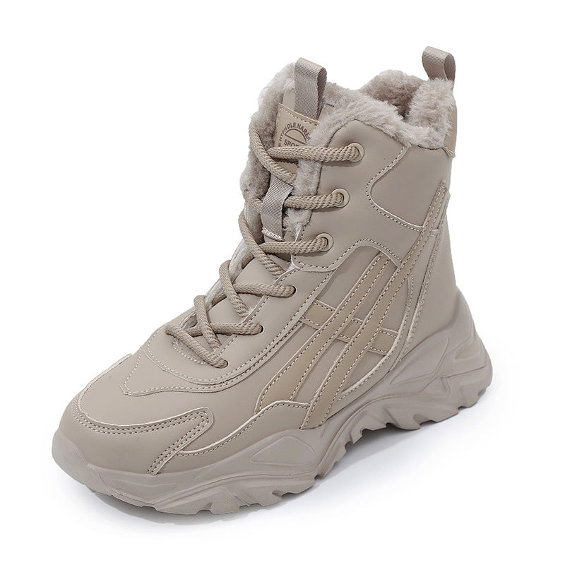Damen Plüschgefütterte Winter Sneakers Berg-Feldt