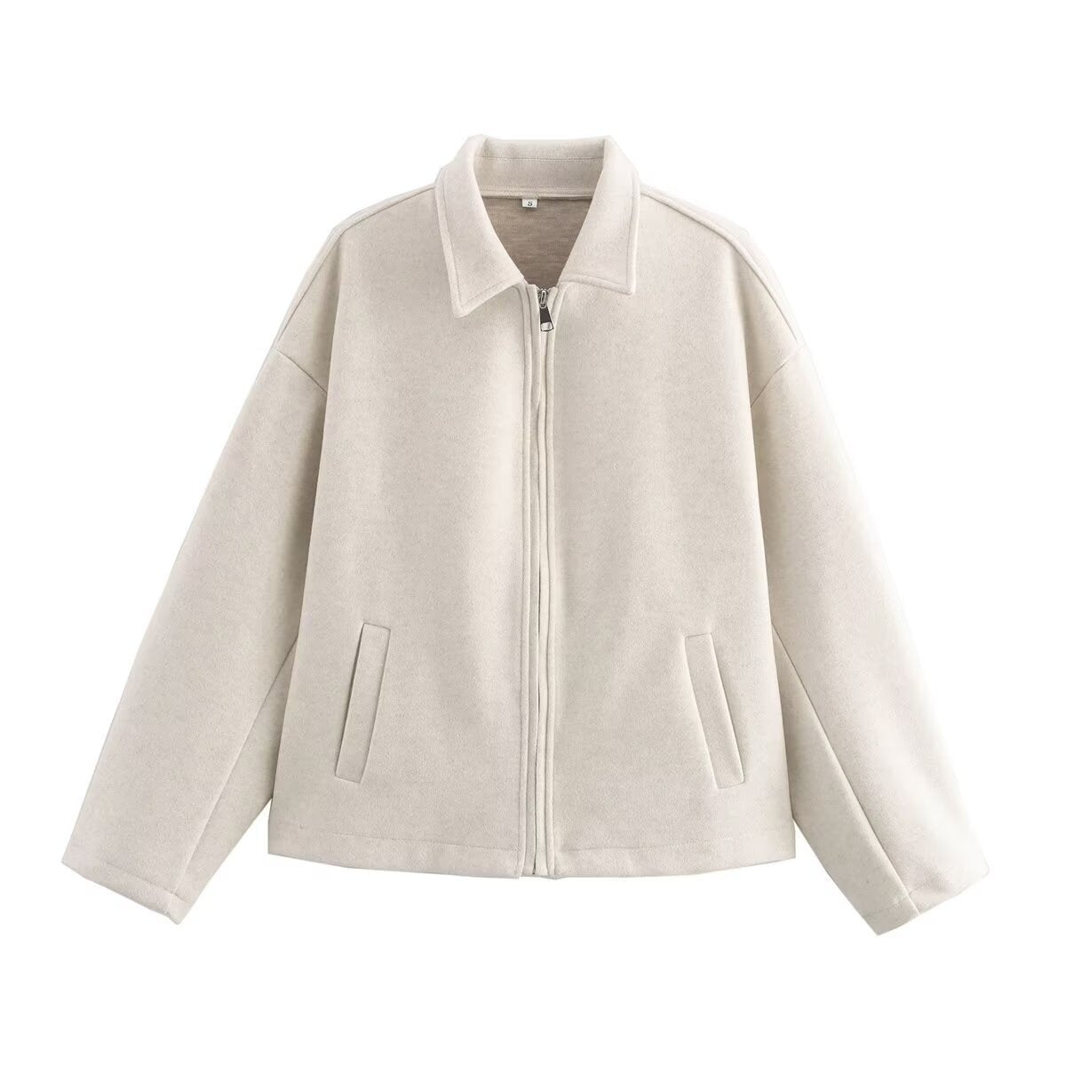 Women's Cozy Zip-Up Fleece Jacket by berg-feldt