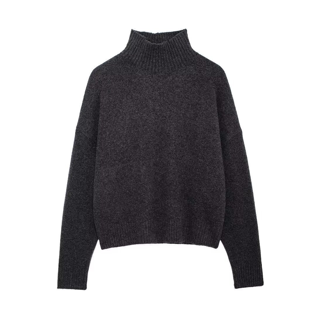 Women's Chunky Knit Turtleneck Sweater berg-feldt