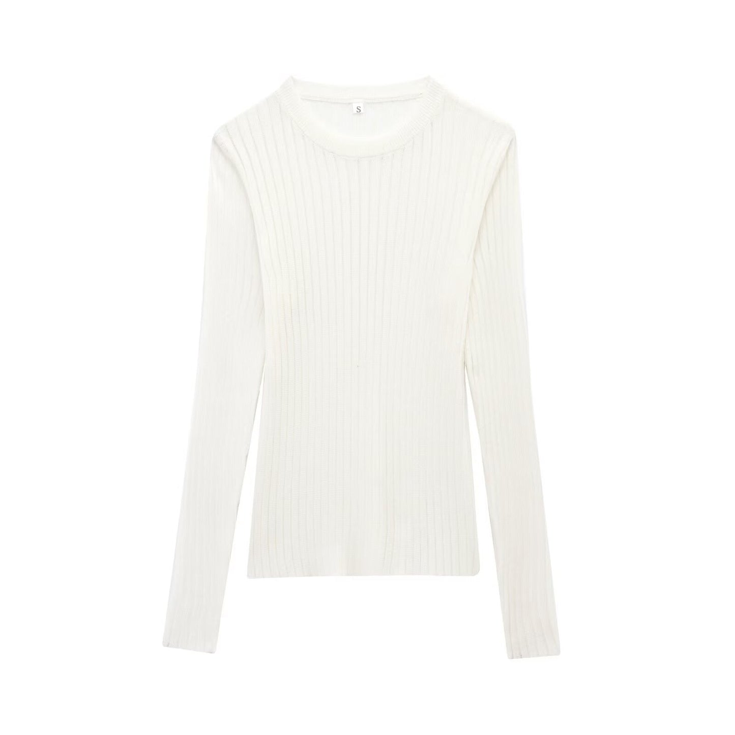 Women's Ribbed Knit Long-Sleeve Top berg-feldt