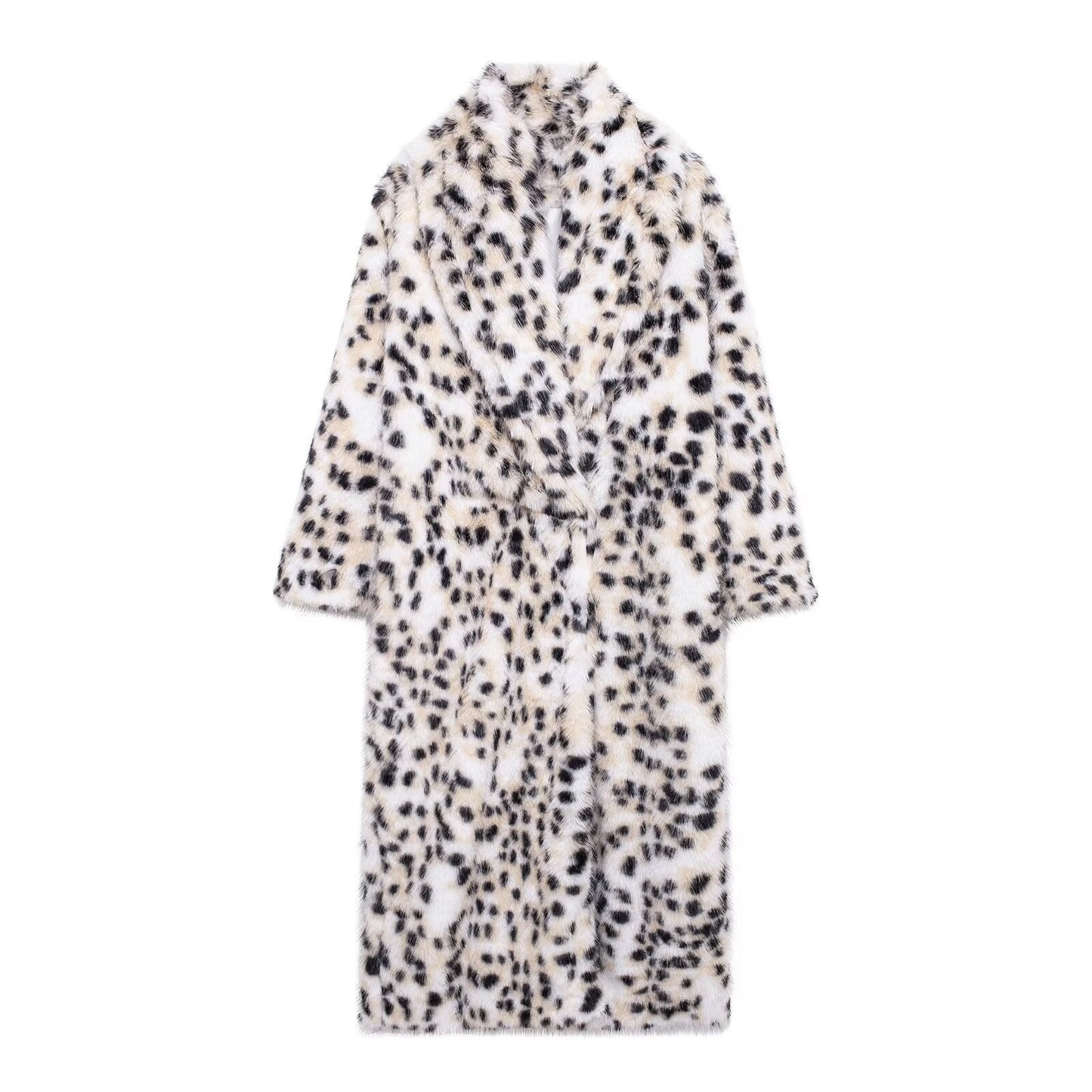 Women's Plush Animal Print Bathrobe berg-feldt
