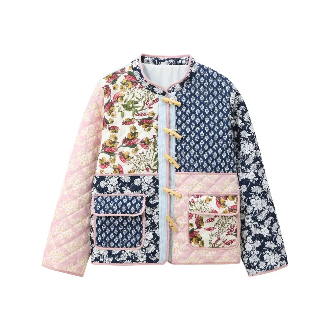 Women's Patchwork Quilted Jacket berg-feldt
