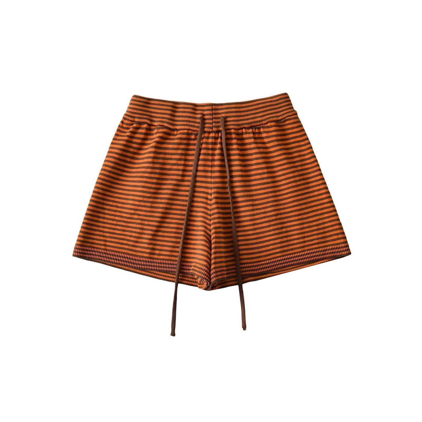 Berg-Feldt Short Femme : Décontracté, rayé, cordon de serrage