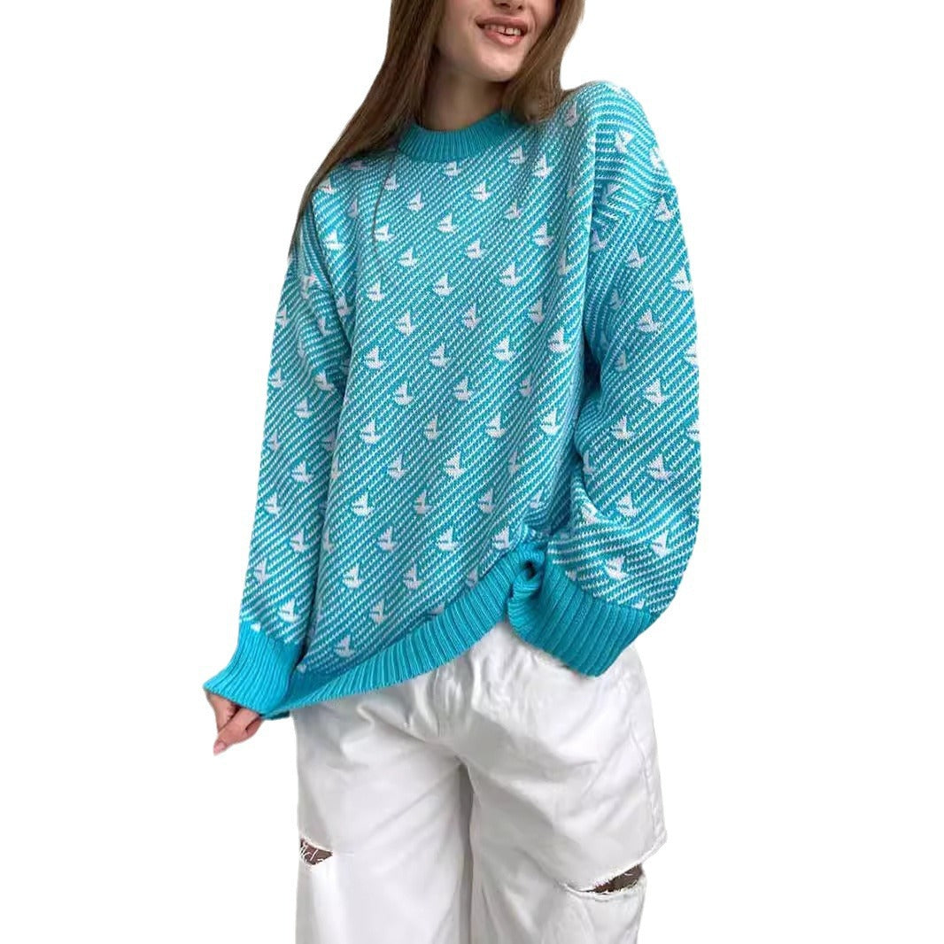 Women's patterned sweater berg-feldt