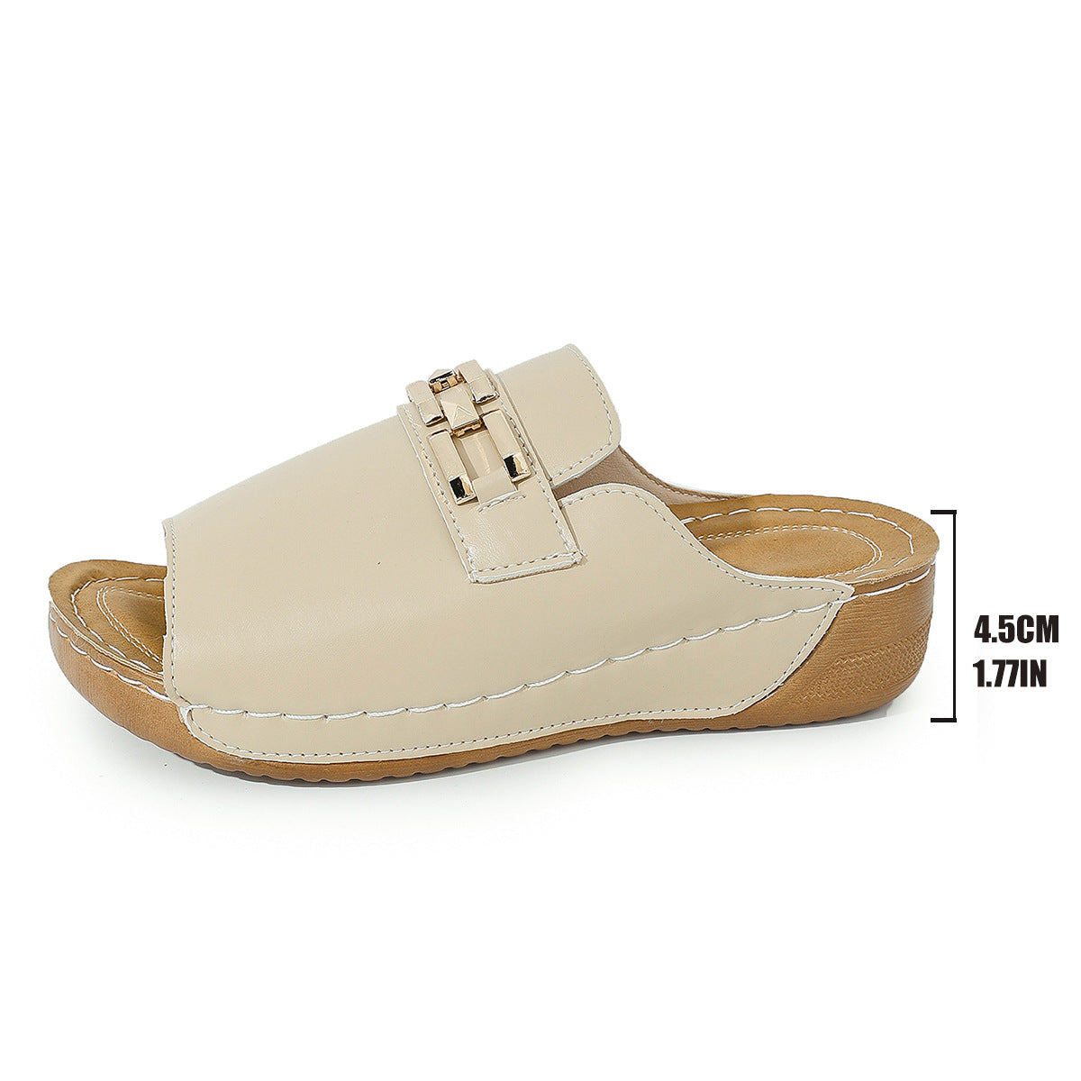 Bequeme Damen-Clogs mit modischem Riemen und weicher, gepolsterter Innensohle von berg-feldt