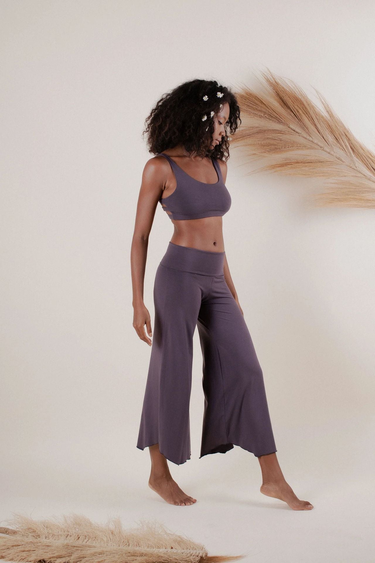 Bequeme Damenhose aus Jersey mit Seitentaschen und elastischem Bund von berg-feldt