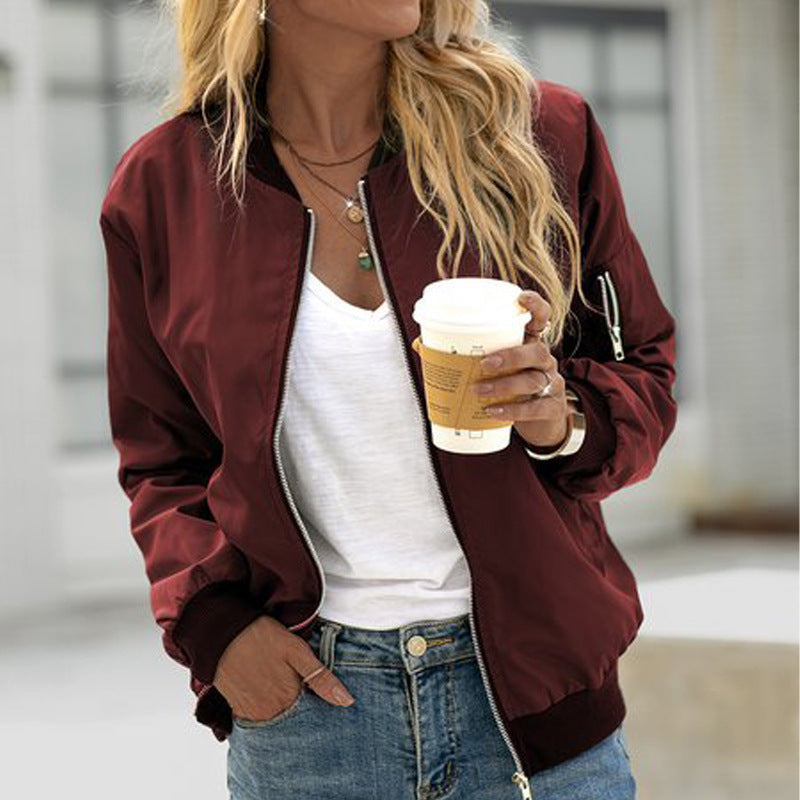Veste bomber tendance pour femme avec poches latérales pratiques Berg-Feldt