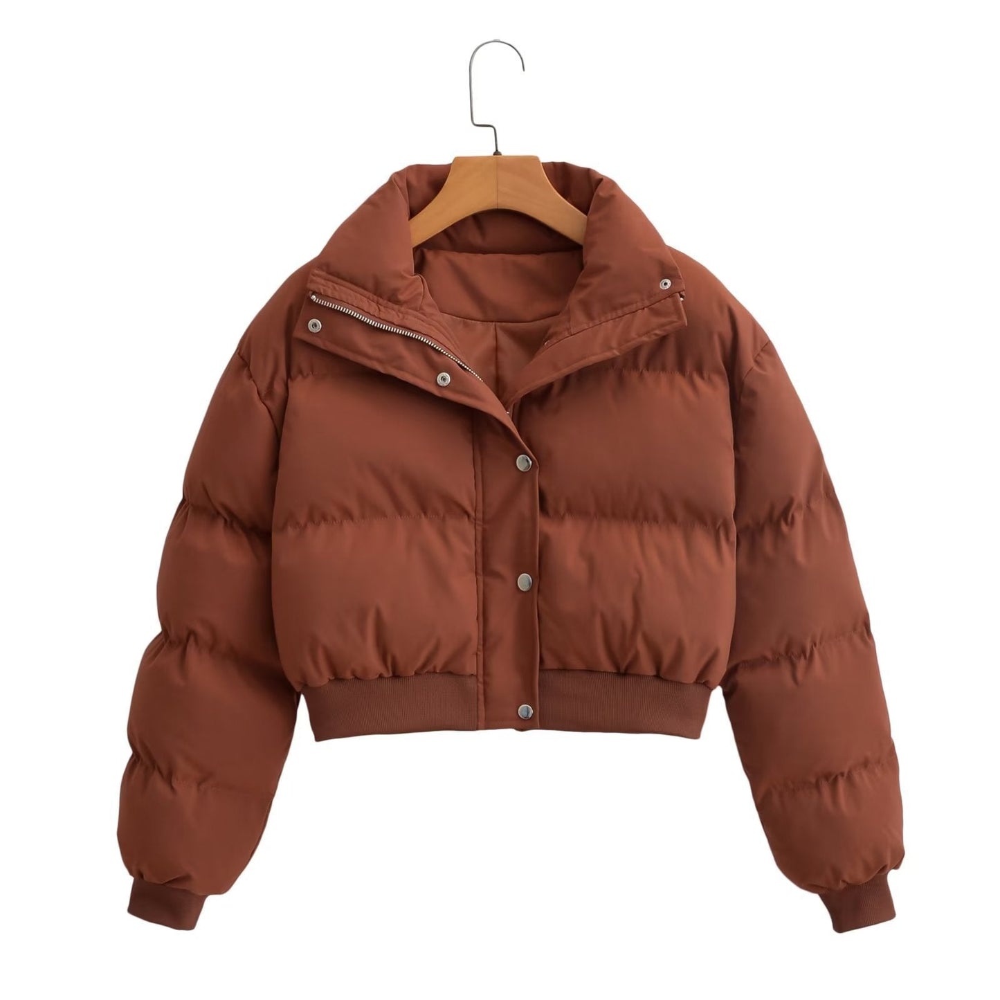 Women's Cropped Puffer Jacket by berg-feldt
