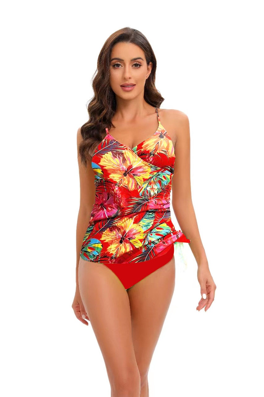 Women's Tropical Floral Swim Tankini berg-feldt