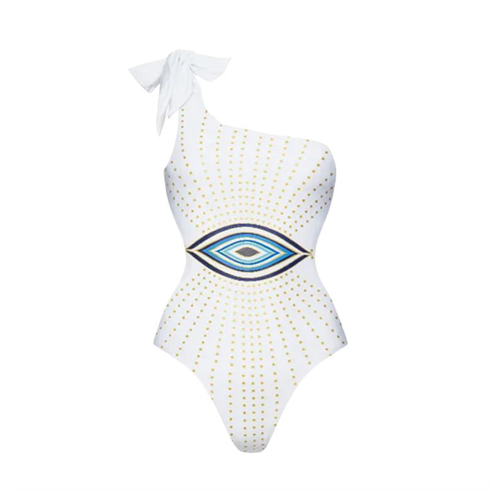 Artistic One-Shoulder Monokini Swimsuit by berg-feldt for Women