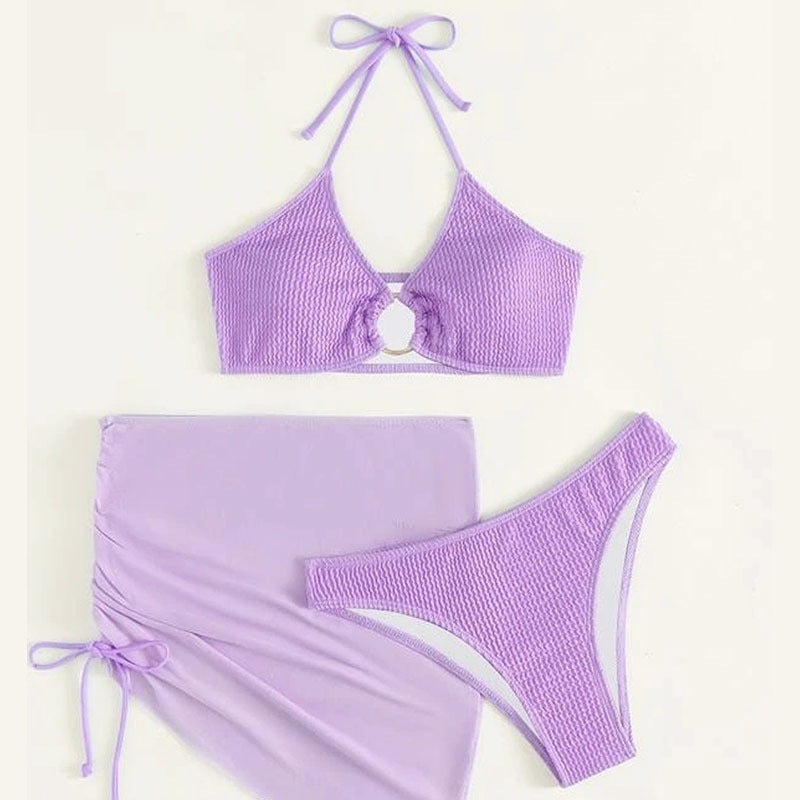 Elegantes Damen Bikini-Set mit transparenter Abdeckung von berg-feldt