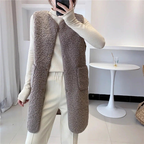 Gilet polaire long pour femmes Berg-Feldt
