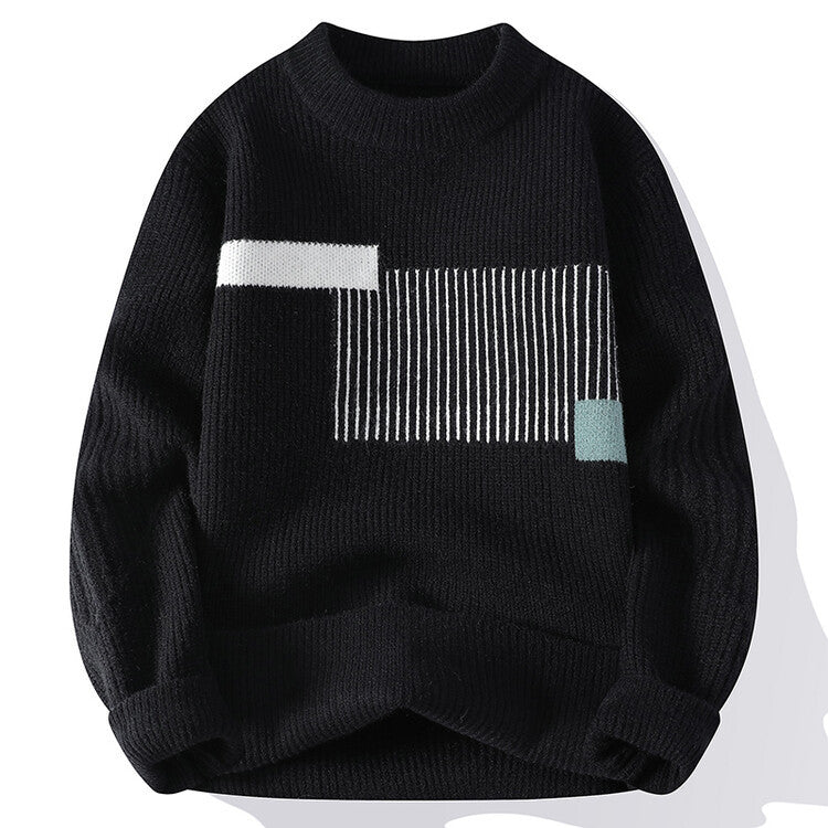 Pull en maille moderne pour femme à motif géométrique Berg-Feldt