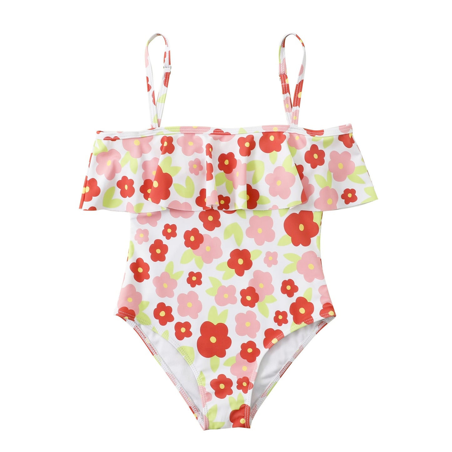 Maillot de bain pour femme Berg-Feldt à volants et motif floral