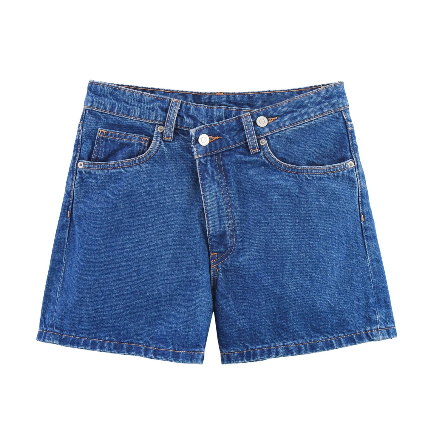 Women's Distressed High-Waisted Denim Shorts berg-feldt