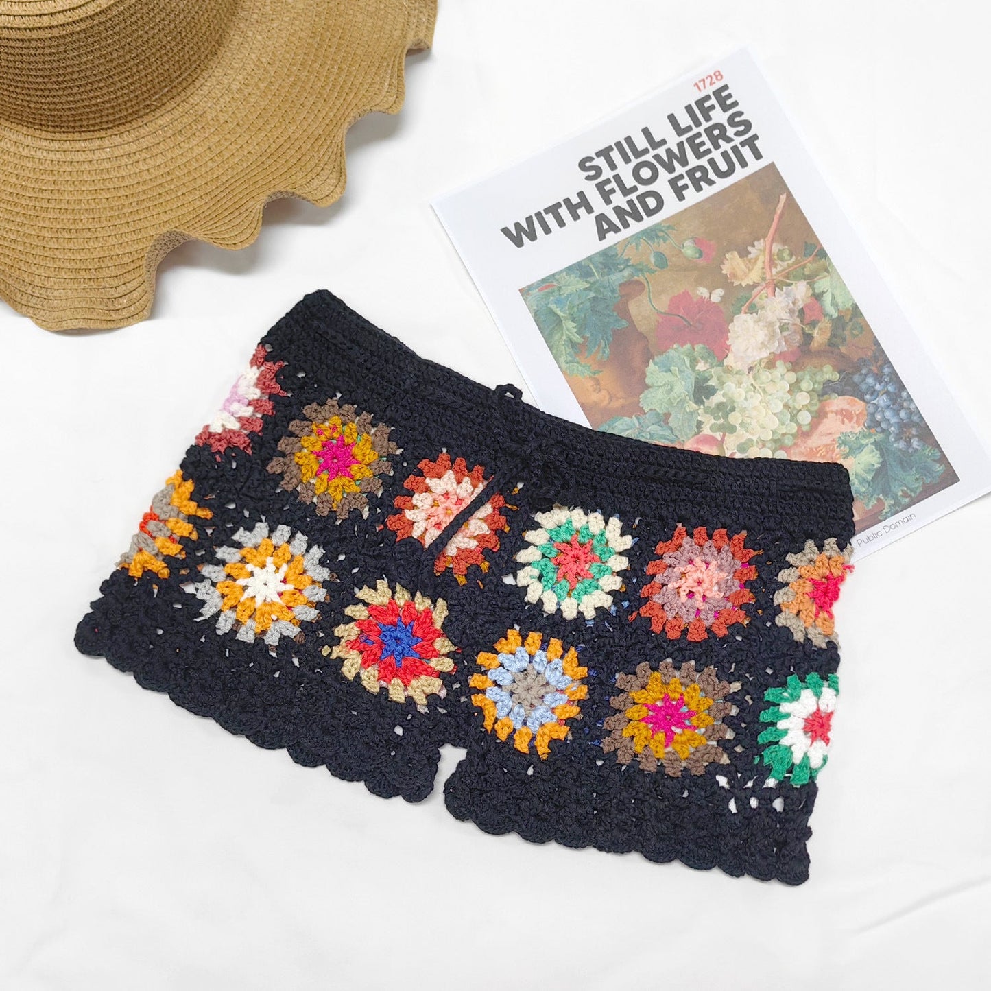 Women's Crochet Patchwork Shorts berg-feldt