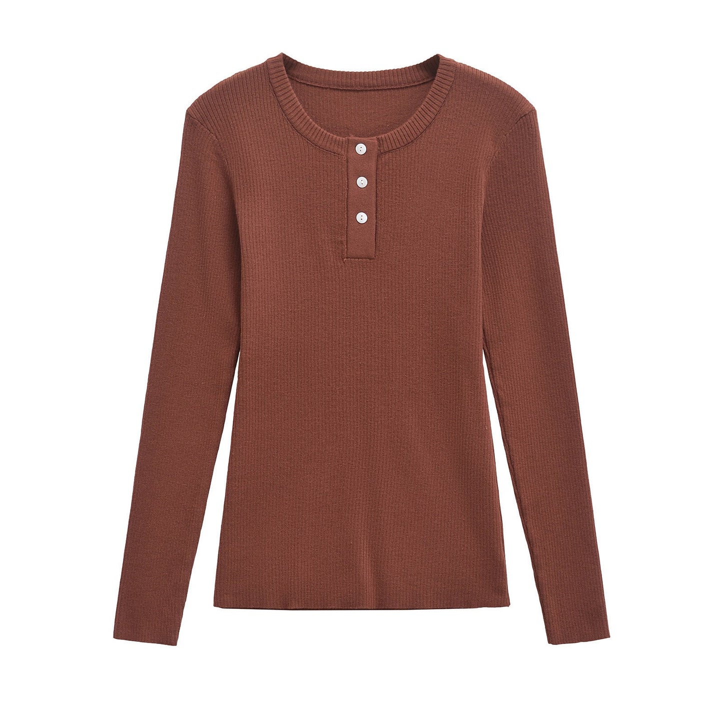 Women's Long-Sleeve Henley Shirt berg-feldt