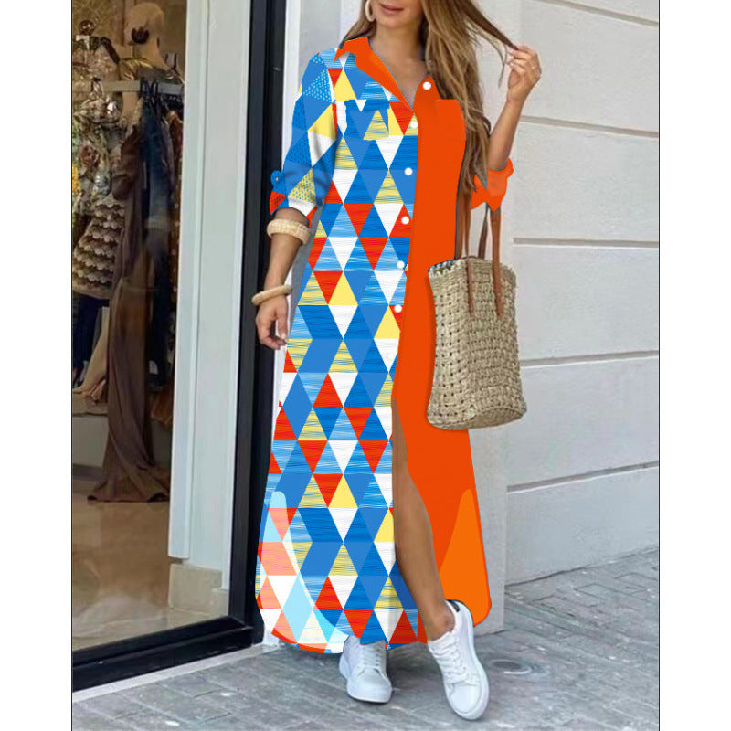 Women's Graphic Print Maxi Dress berg-feldt