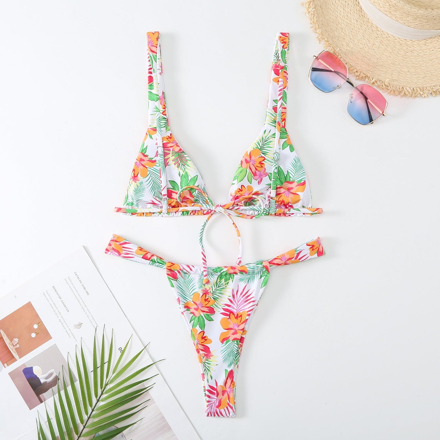 Women's Vibrant Floral Bikini Set by berg-feldt