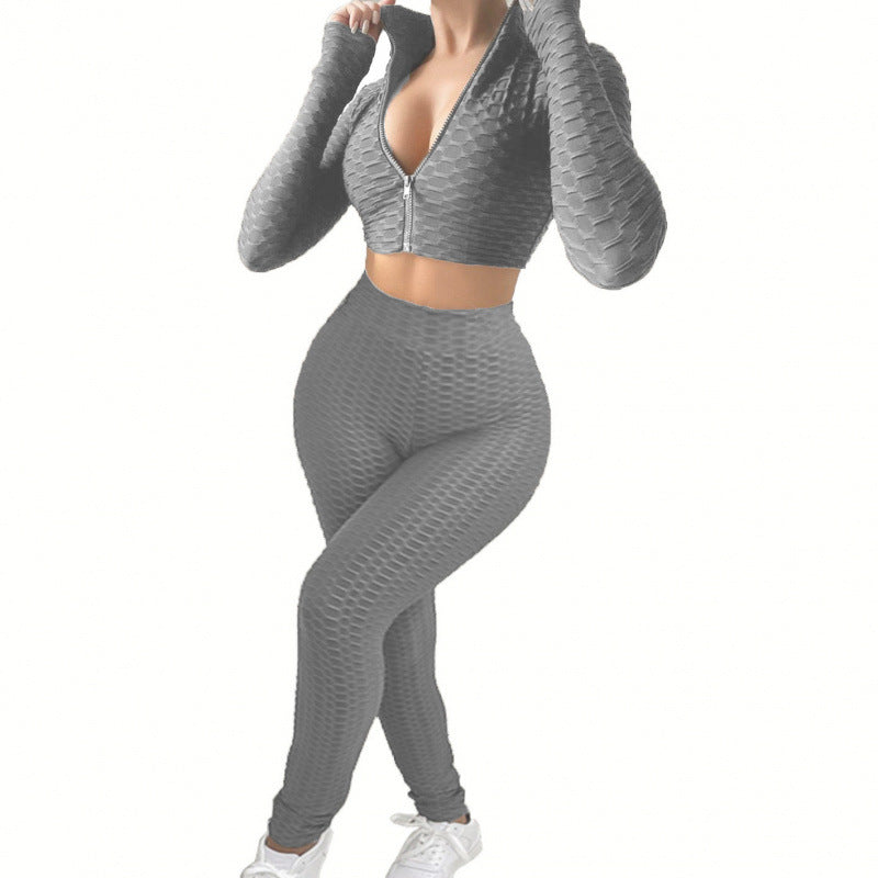 Women's Textured Activewear Set berg-feldt