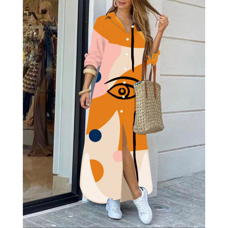 Women's Graphic Print Maxi Dress berg-feldt