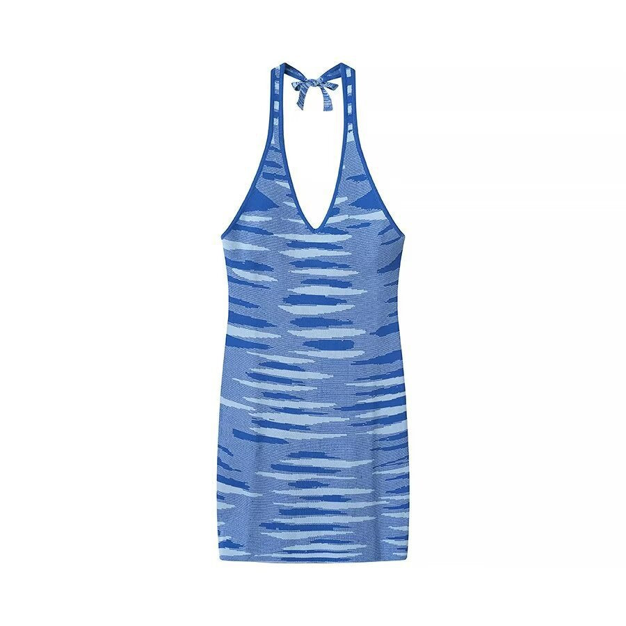 Badeanzugkleid für Damen mit Halterhals und verstellbaren Trägern von berg-feldt