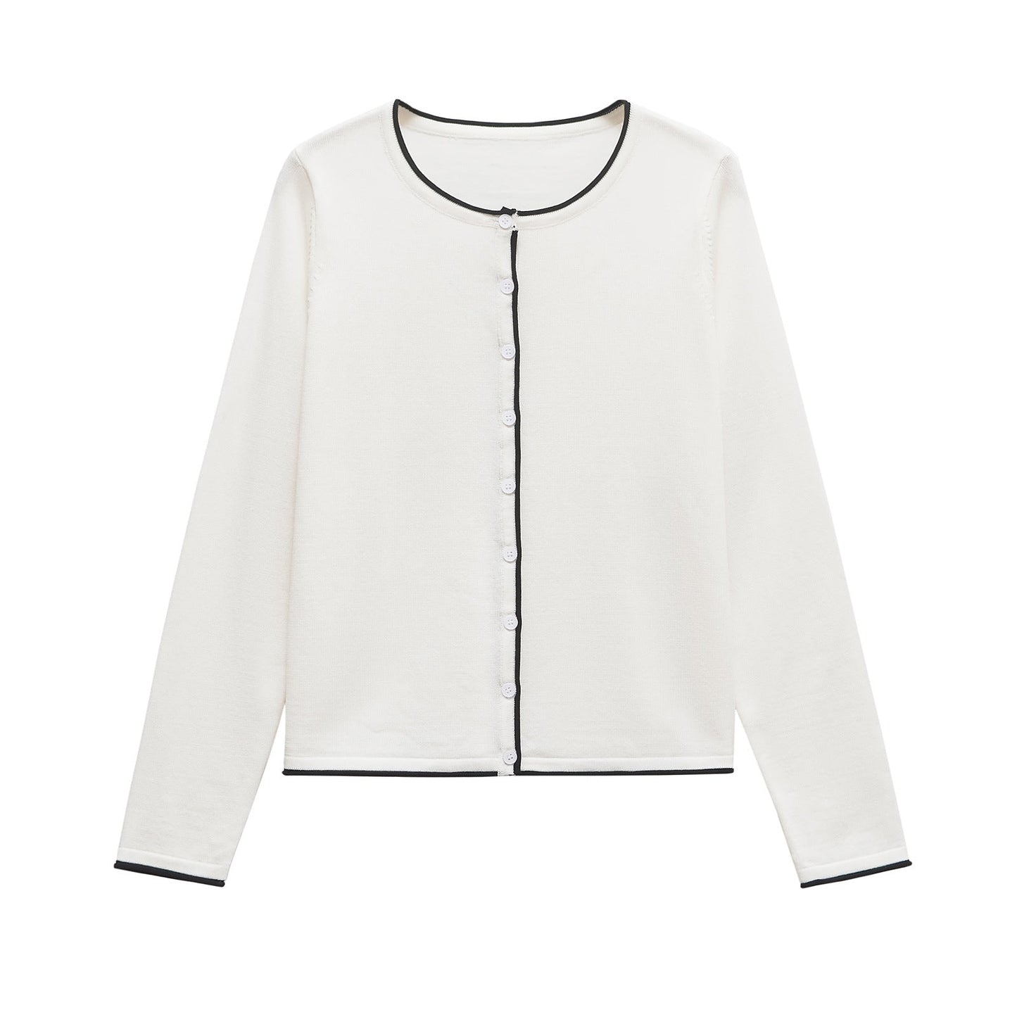 Women's Long-Sleeve Button-Up Cardigan by berg-feldt