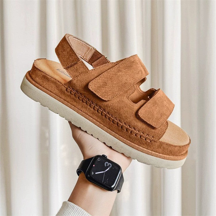 Bequeme Damen-Sandalen mit Klettverschluss von berg-feldt