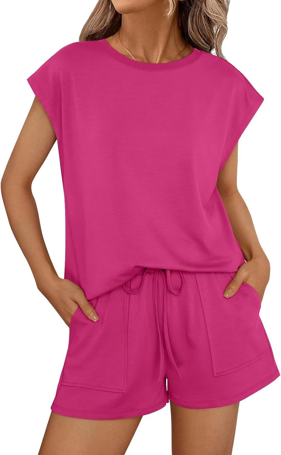 Bequemes Damen Freizeit Set mit elastischem Bund und Taschen von Berg-Feldt