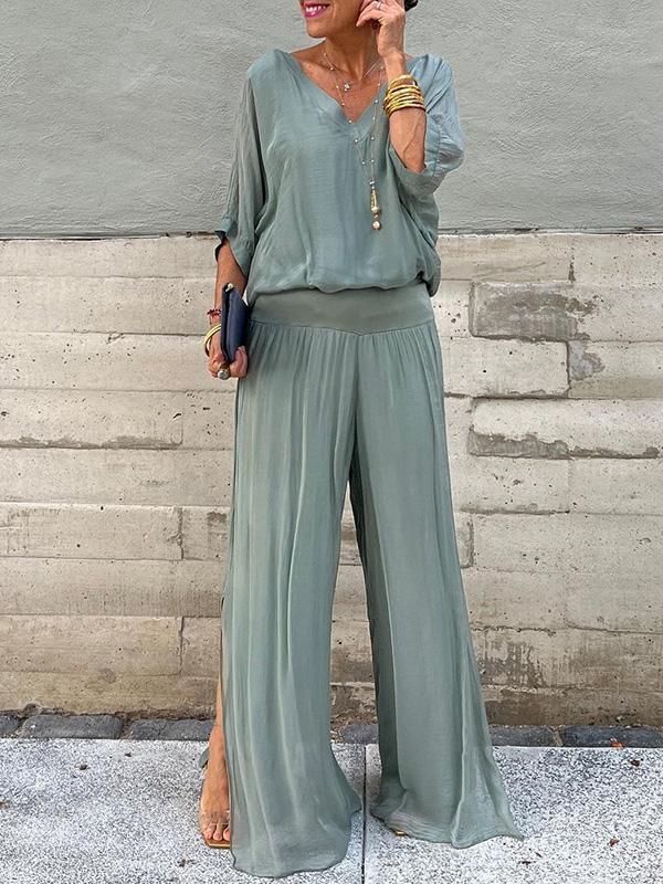 Weitbeiniger Damen Jumpsuit, Relaxed Fit von berg-feldt