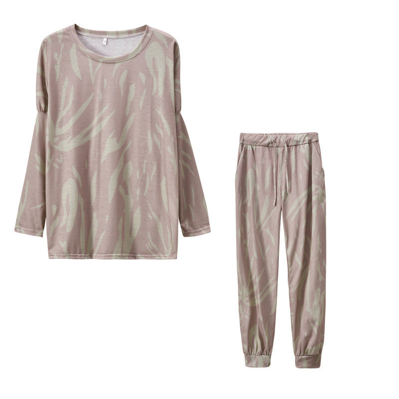 Women's Long-Sleeve Tie-Dye Loungewear Set berg-feldt