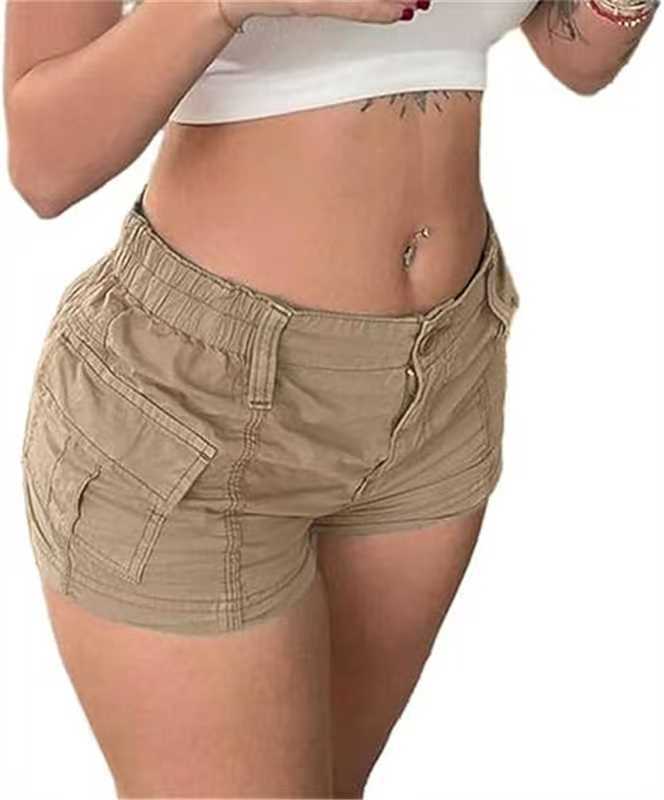 Damen Cargo-Shorts mit praktischen Taschen und elastischem Bund Berg-Feldt