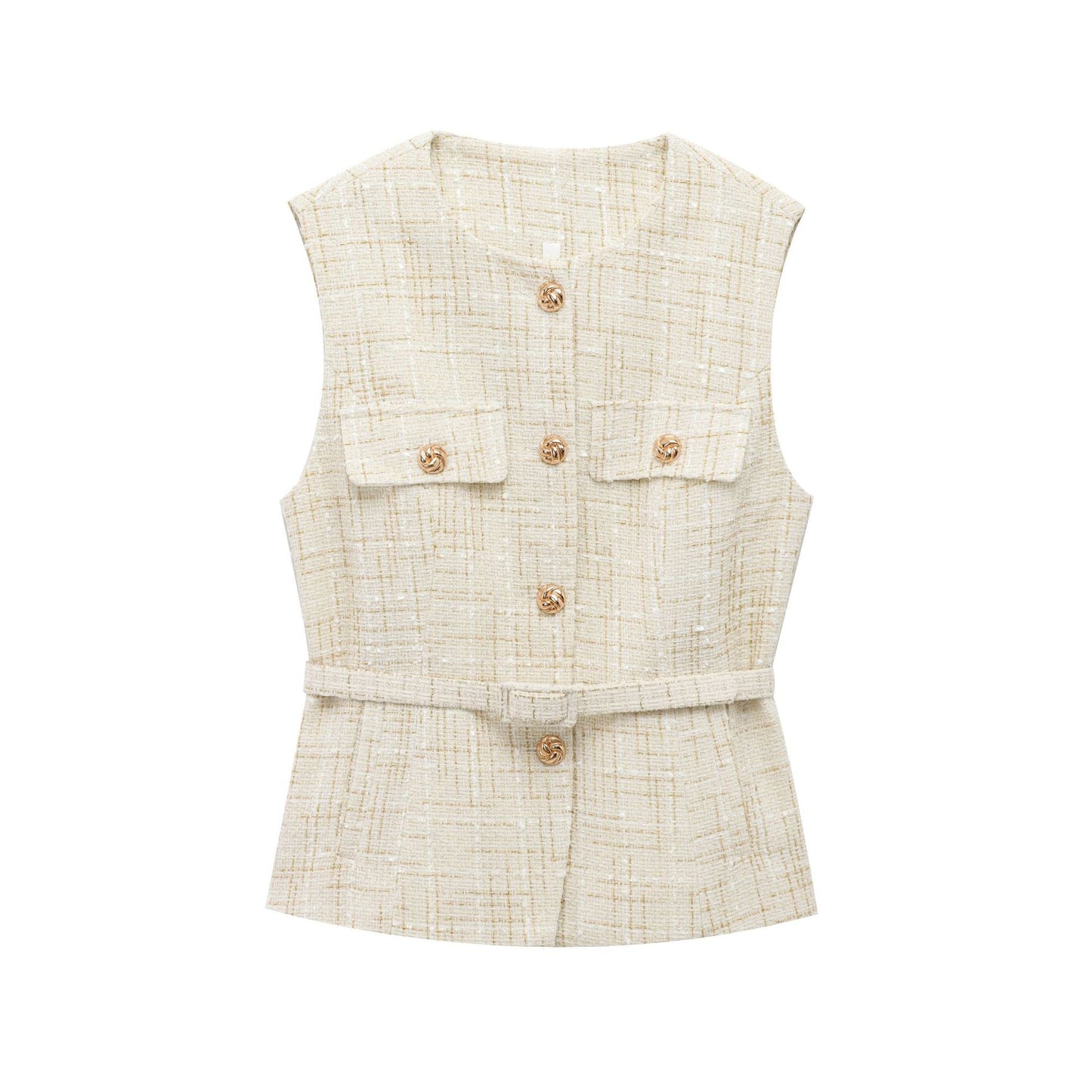 Women's Structured Sleeveless Utility Vest berg-feldt