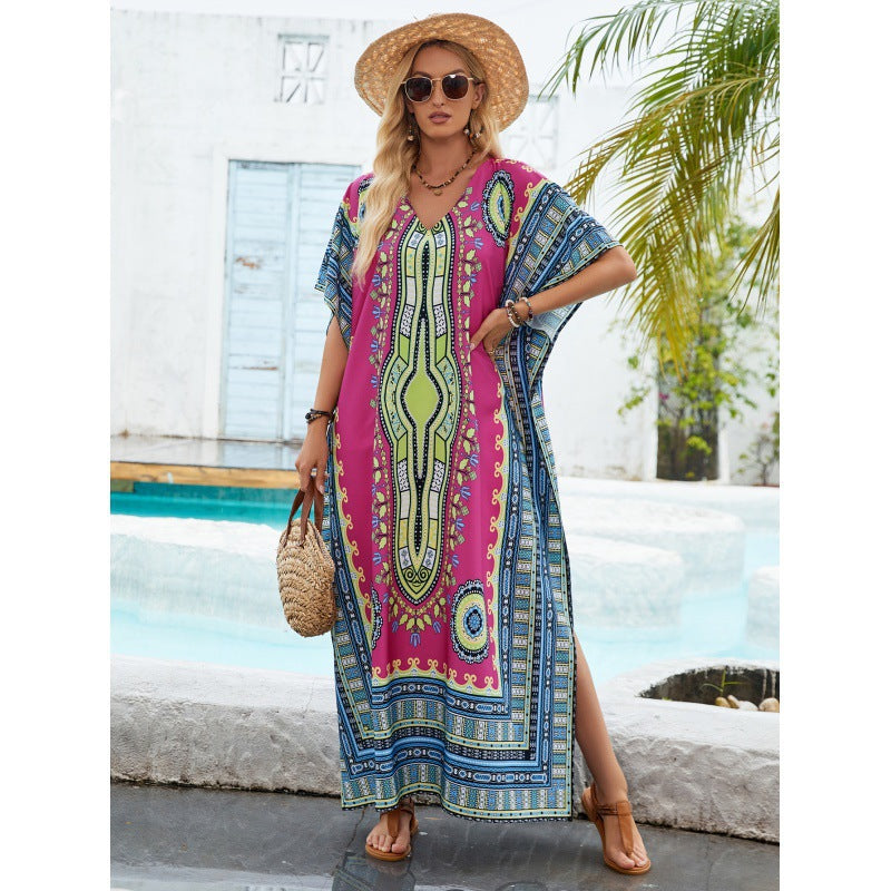 Robe longue bohème berg-feldt pour femme