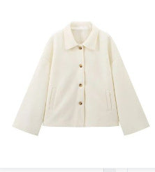 Veste utilitaire oversize boutonnée pour femme de berg-feldt