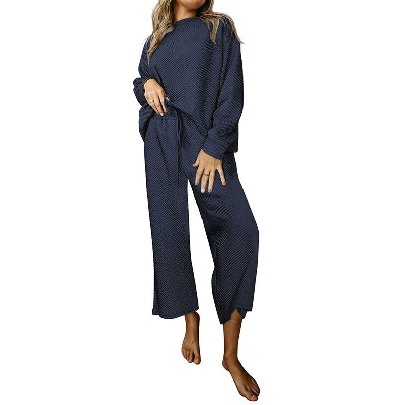 Bequemer Damen-Loungewear-Set mit weitem Schnitt und stylischen Details von berg-feldt